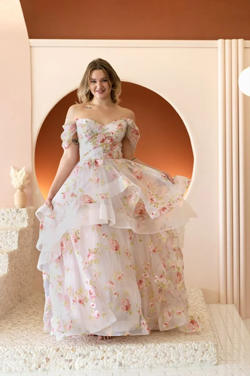 Doorbuster Wtoo Rosabel Floral Gown  Ends Soon!