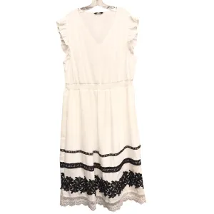 Dress Casual Maxi By Bloomchic In White, Size: 3x