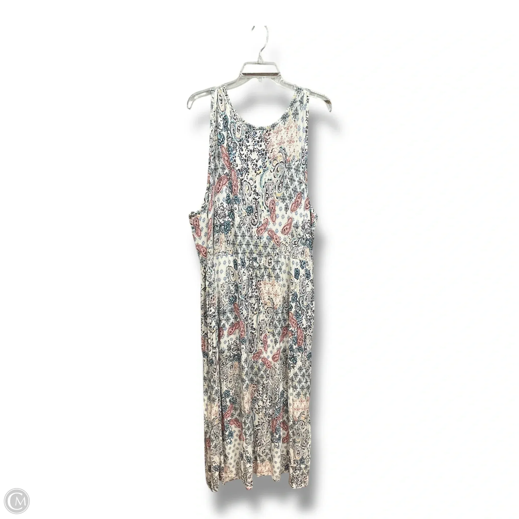 Dress Casual Maxi By Maurices In Paisley Print, Size: 2x