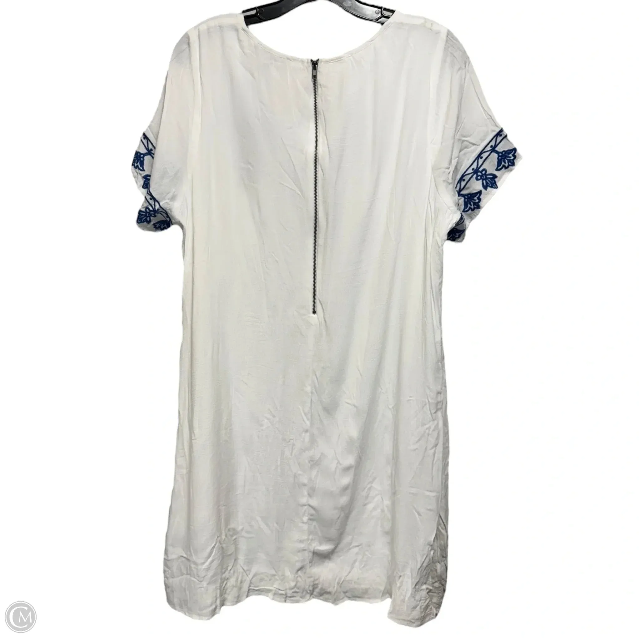Dress Casual Midi By Lulu In White, Size: 1x