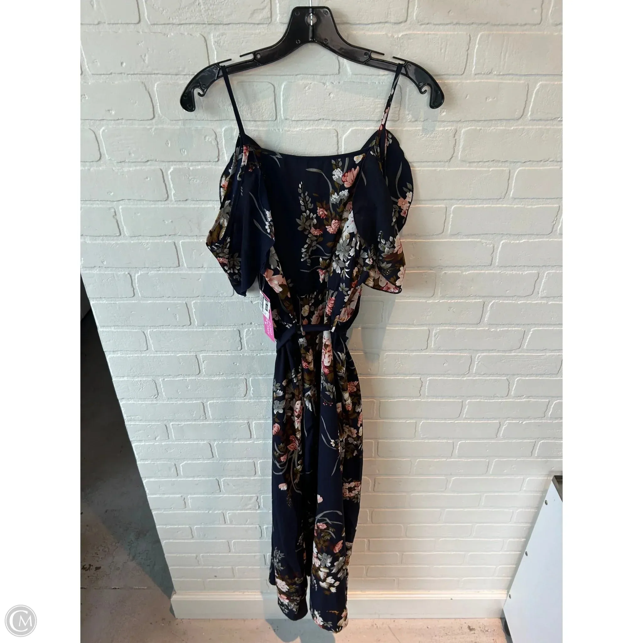 Dress Casual Midi By Shein In Blue & Pink, Size: 2x