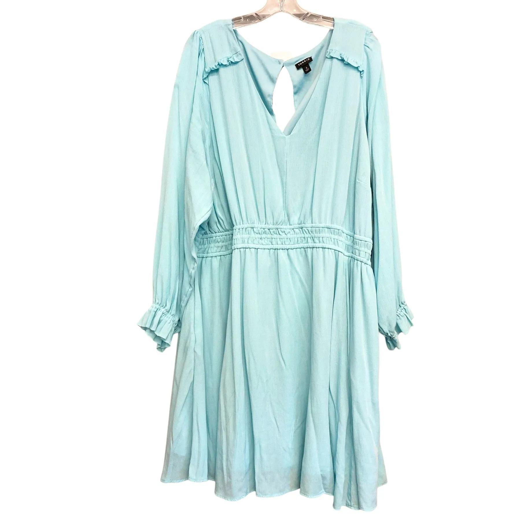 Dress Casual Midi By Torrid In Blue, Size:4X