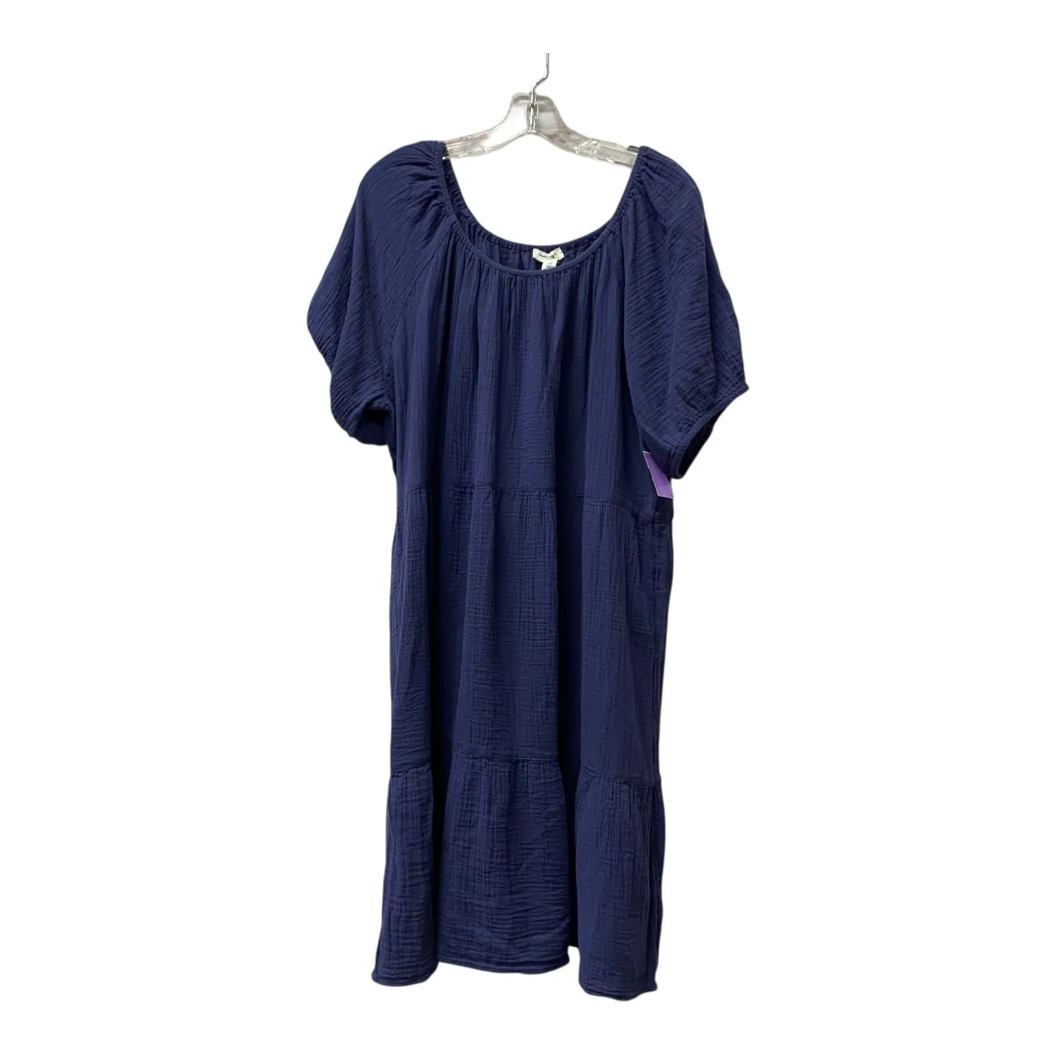 Dress Casual Short By Beachlunchlounge In Purple, Size:Xl