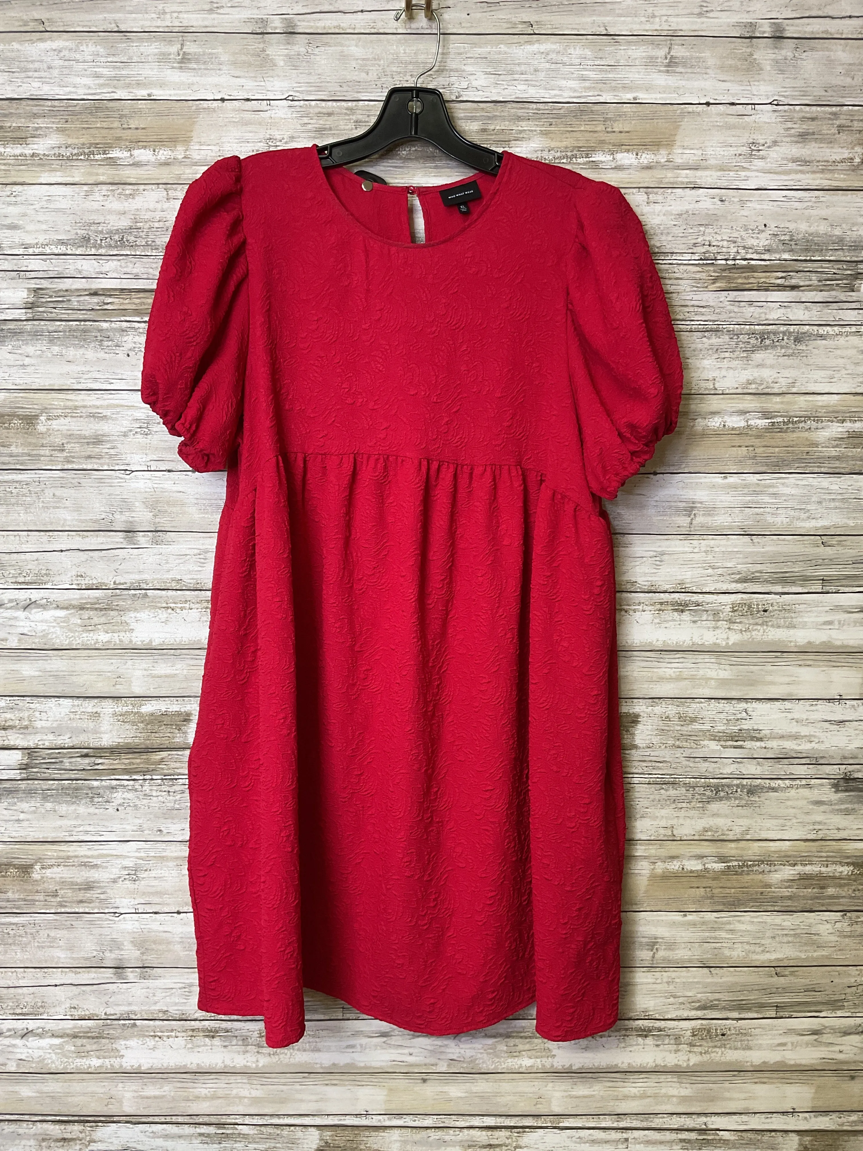 Dress Casual Short By Who What Wear In Pink, Size:Xl