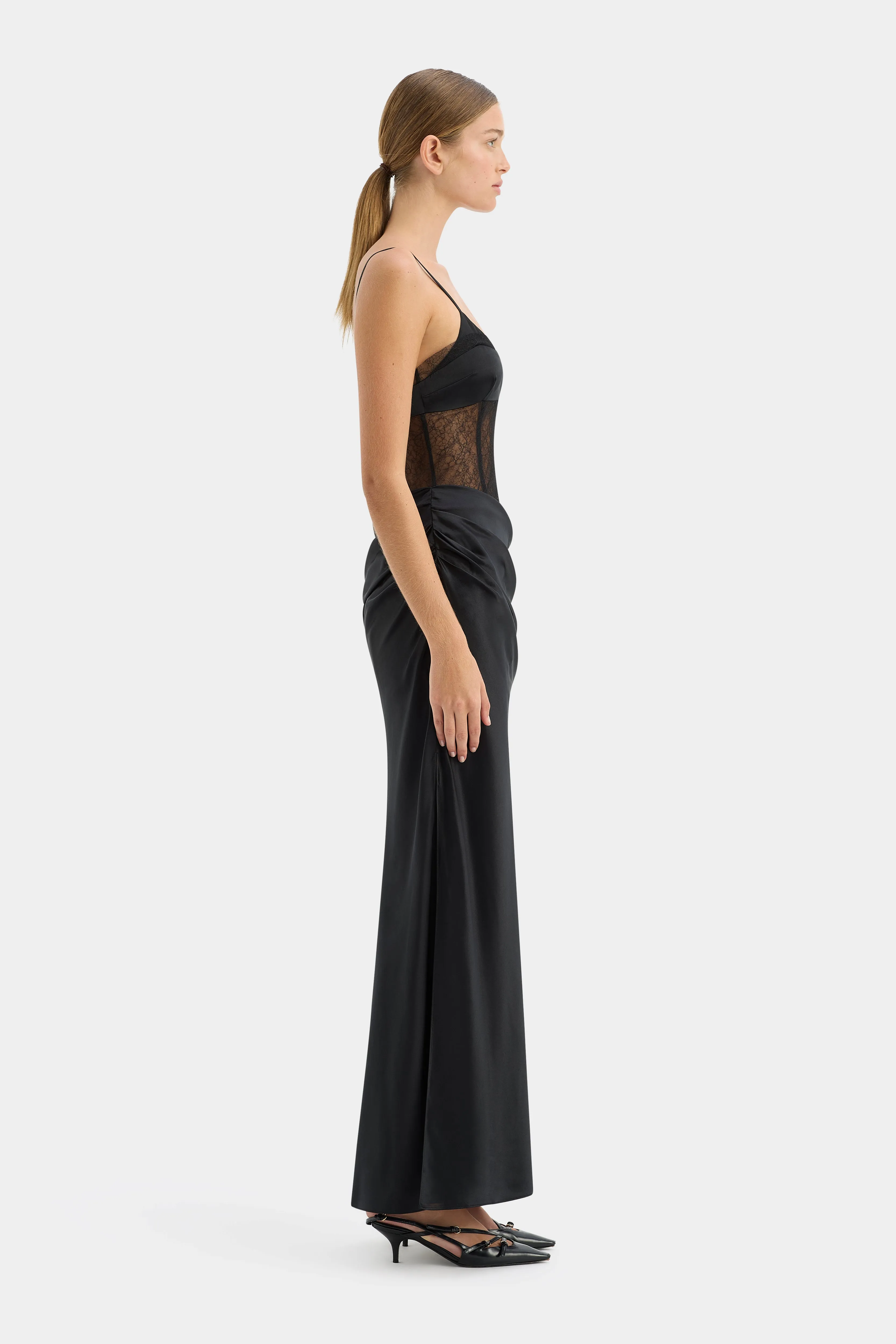 Dunya Draped Gown SIR