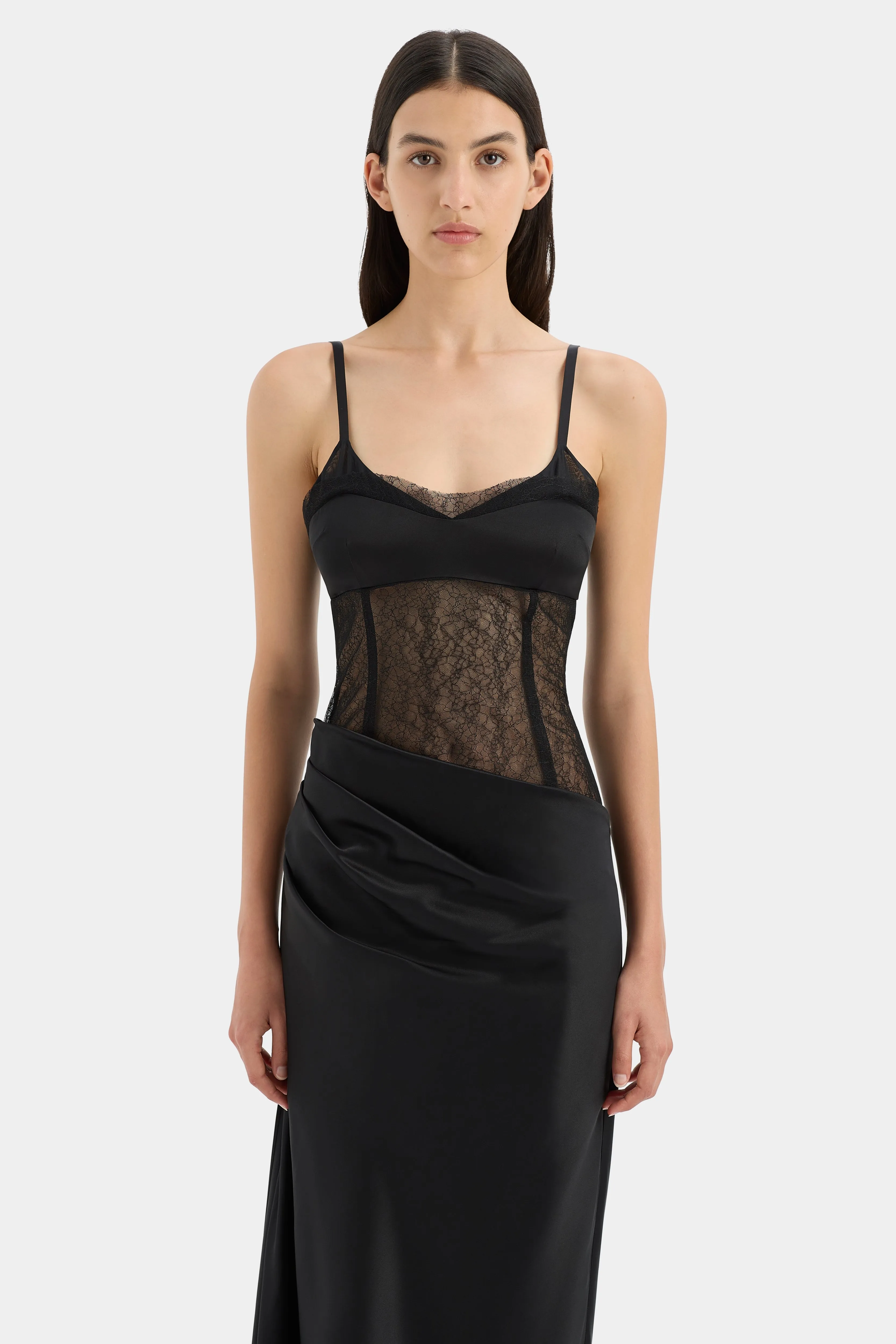 Dunya Draped Gown SIR