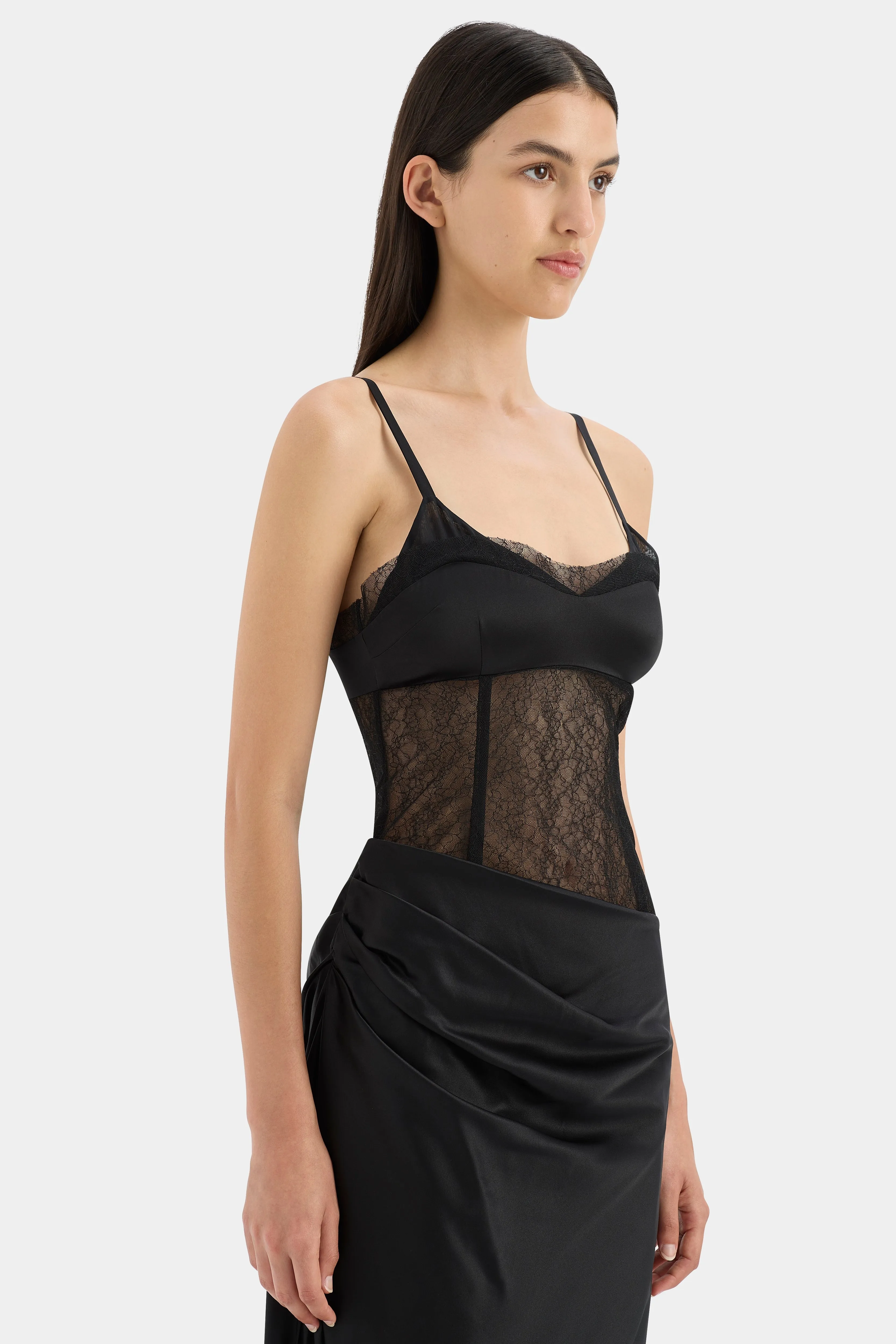 Dunya Draped Gown SIR