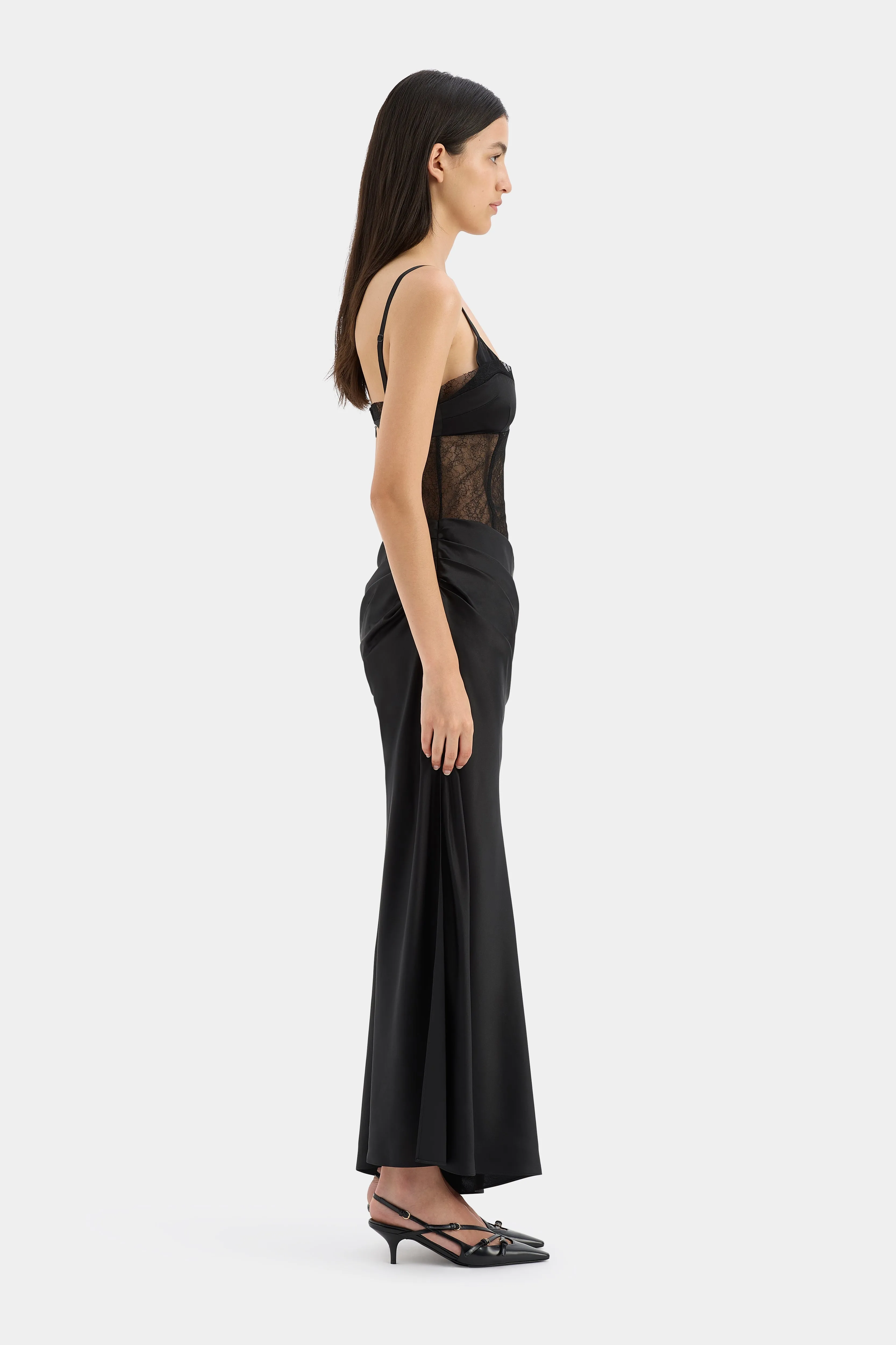 Dunya Draped Gown SIR
