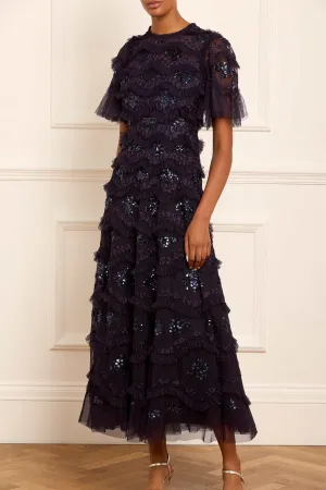 Editors Choice Daisy Wave Ankle Gown NEEDLE THREAD  Going Fast!