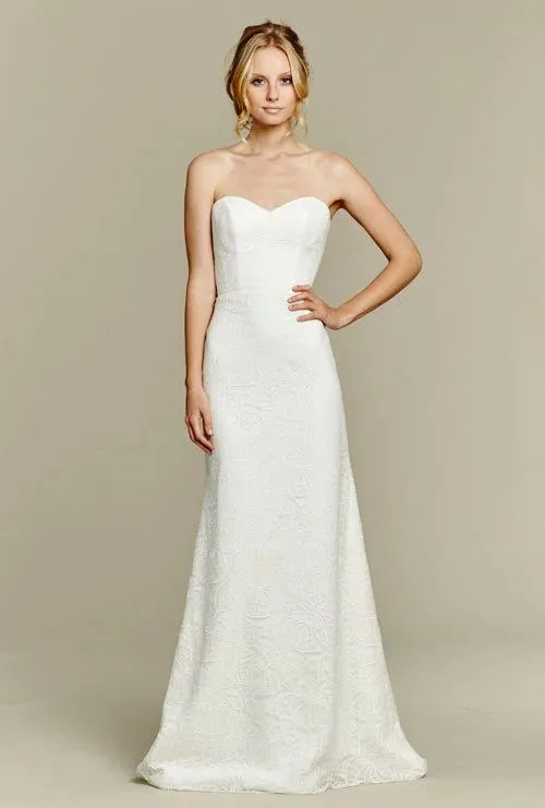Editors Pick Blush by Hayley Paige Bella Candi Gown  Last Chance!