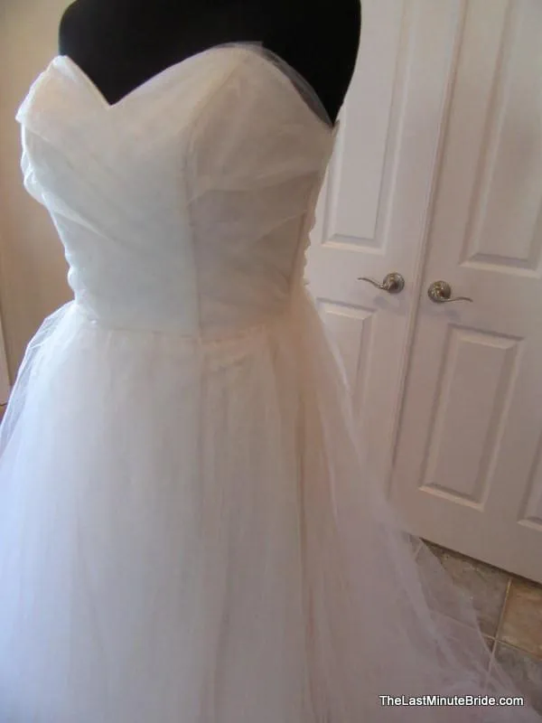 Editors Pick Blush by Hayley Paige Bella Candi Gown  Last Chance!