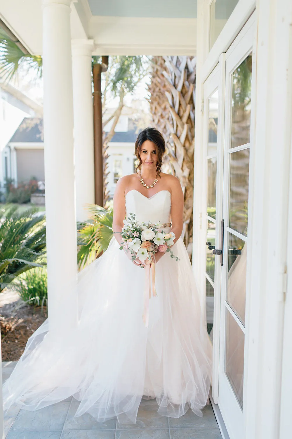 Editors Pick Blush by Hayley Paige Bella Candi Gown  Last Chance!