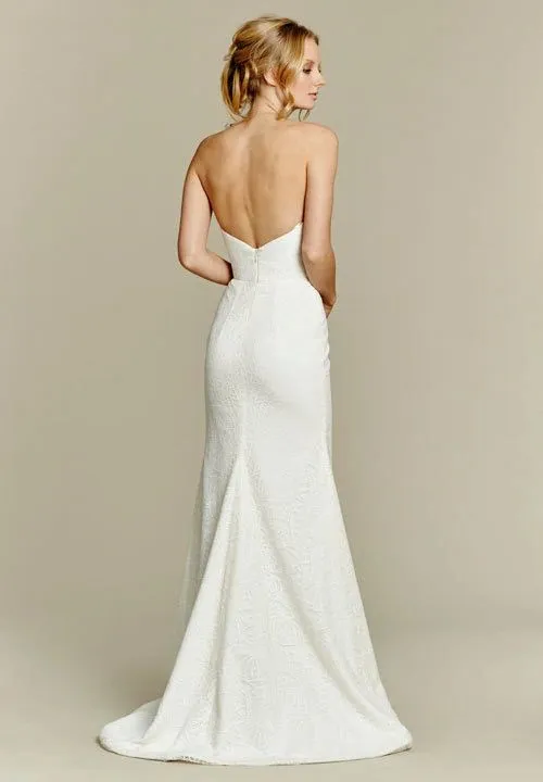 Editors Pick Blush by Hayley Paige Bella Candi Gown  Last Chance!