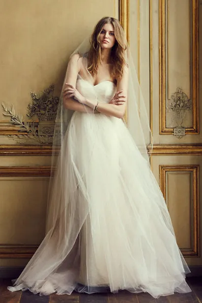 Editors Pick Blush by Hayley Paige Bella Candi Gown  Last Chance!