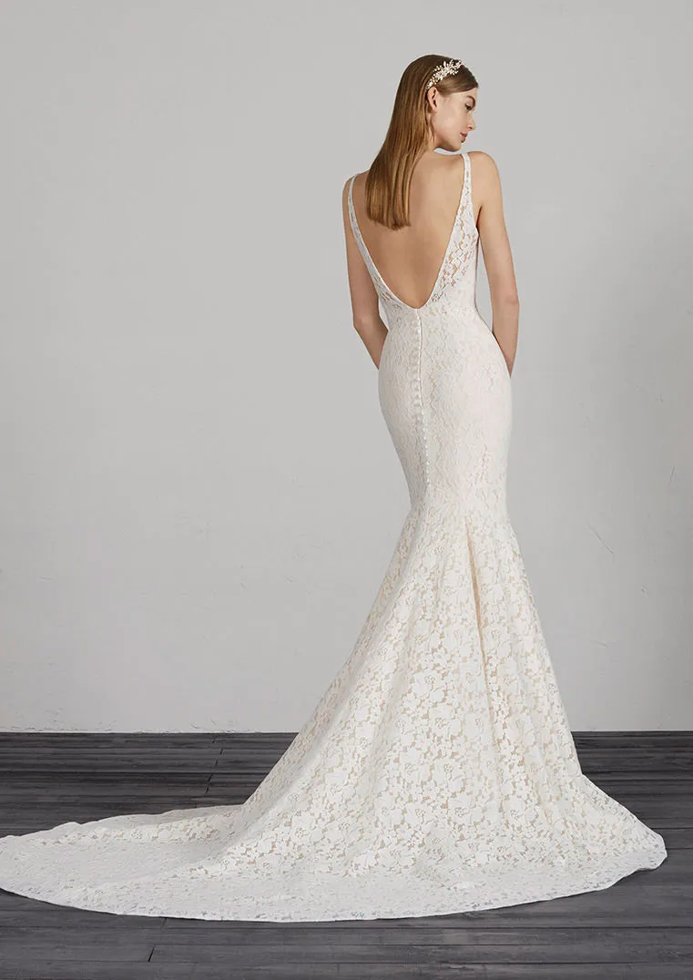 Editors Pick Pronovias Mosaico Gown  Today Only!