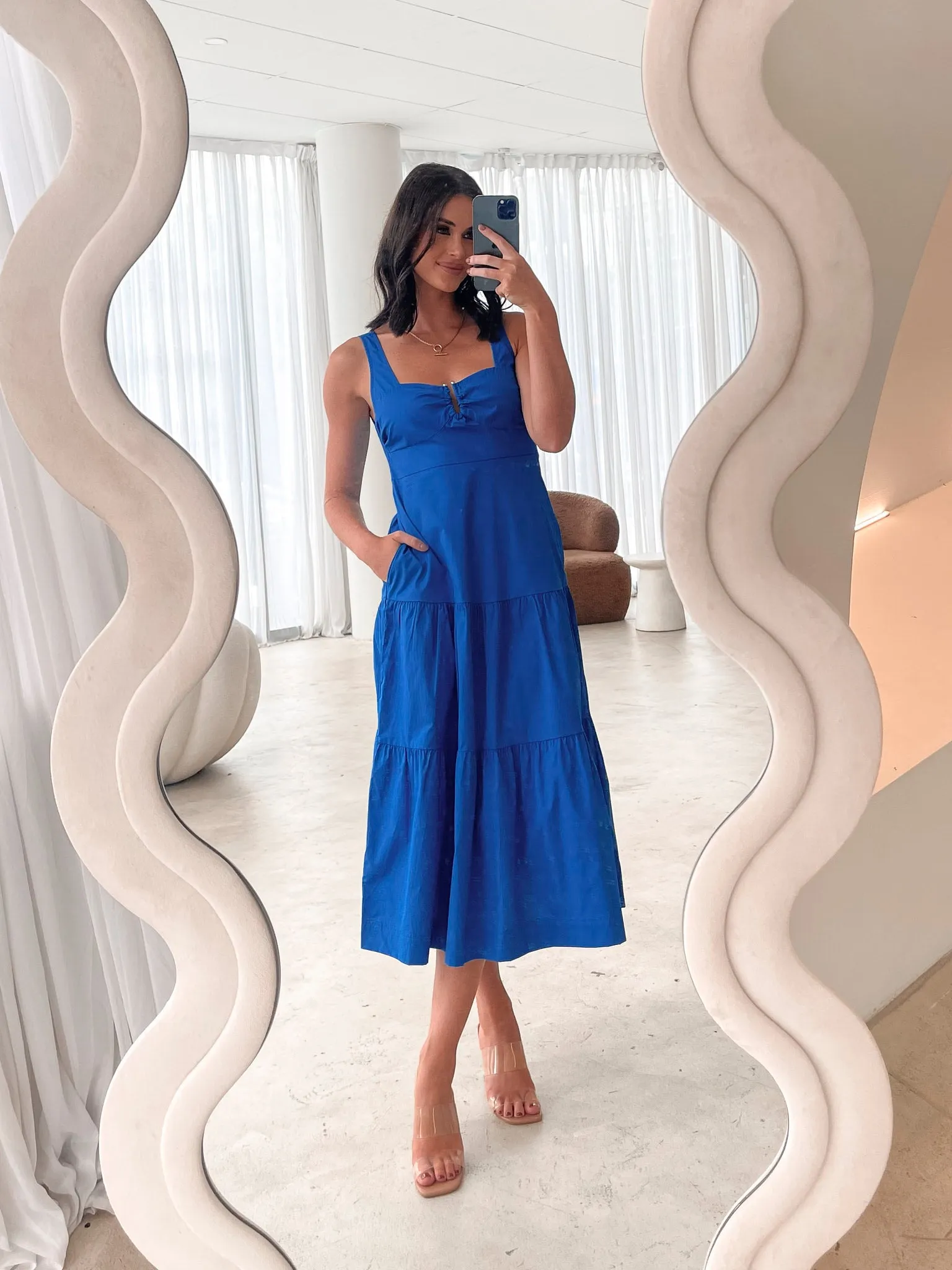 Eline Dress - Blue