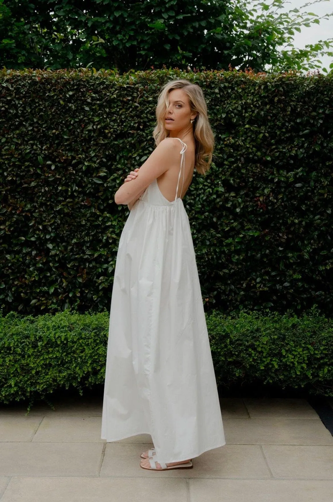 Esther Dress - White