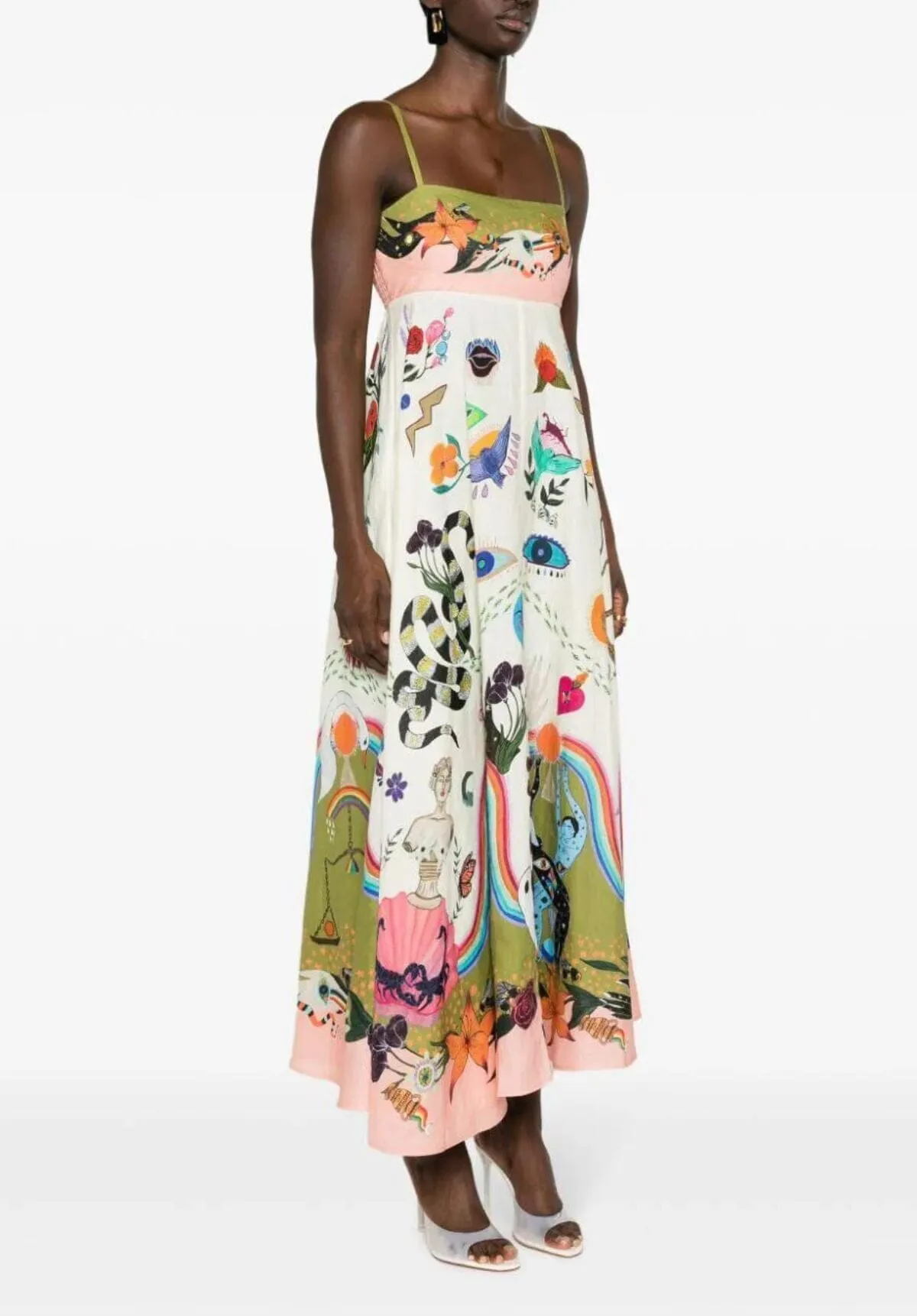 Evergreen Sun Dress - Alemais
