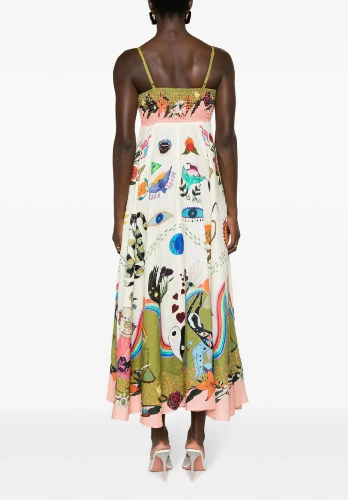 Evergreen Sun Dress - Alemais