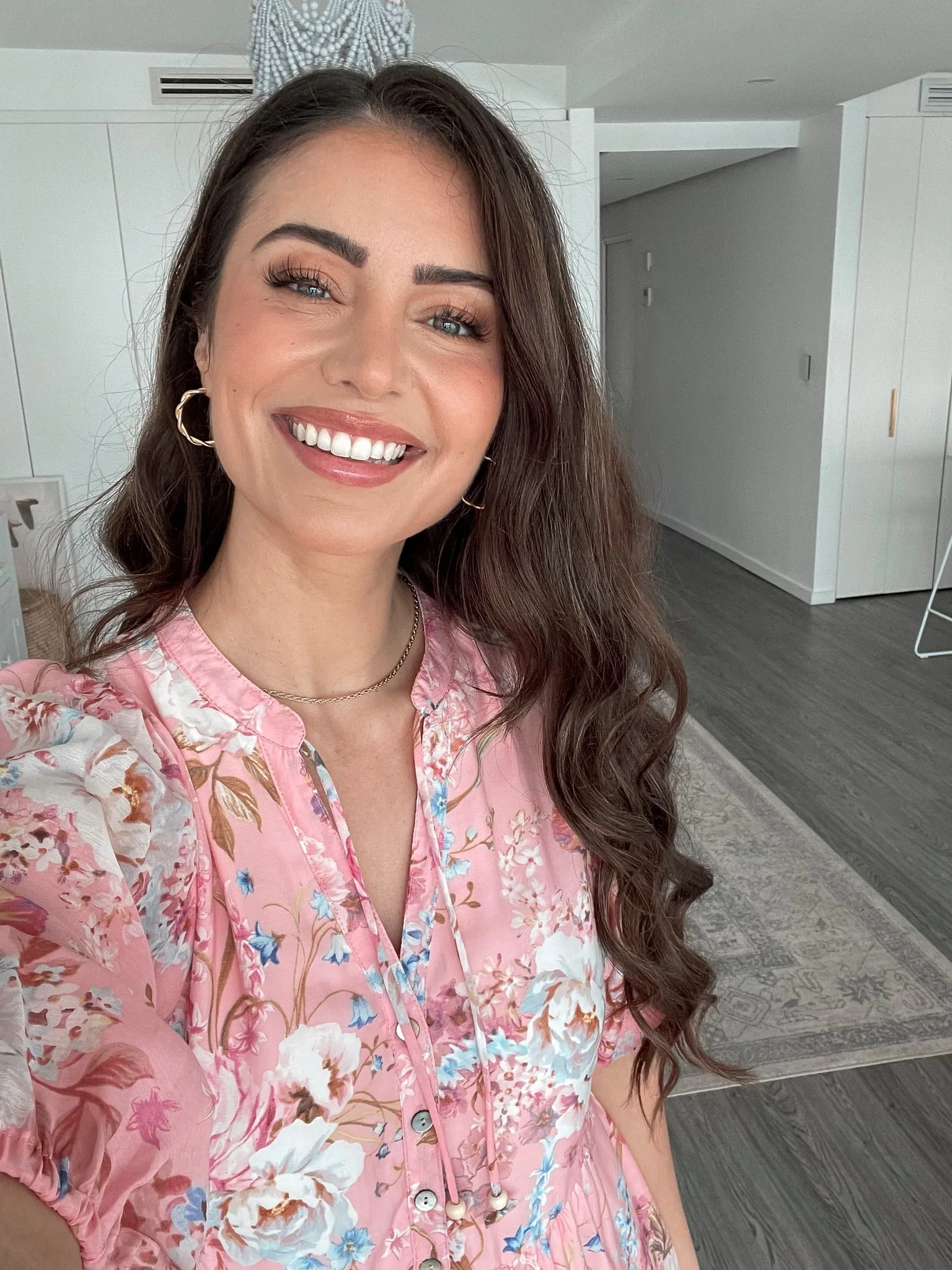 Fidella Dress - Pink Floral