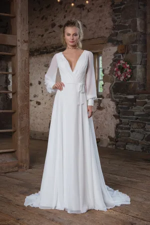 Final Few Justin Alexander Sweetheart - 1108 Sample Gown  Limited Stock!