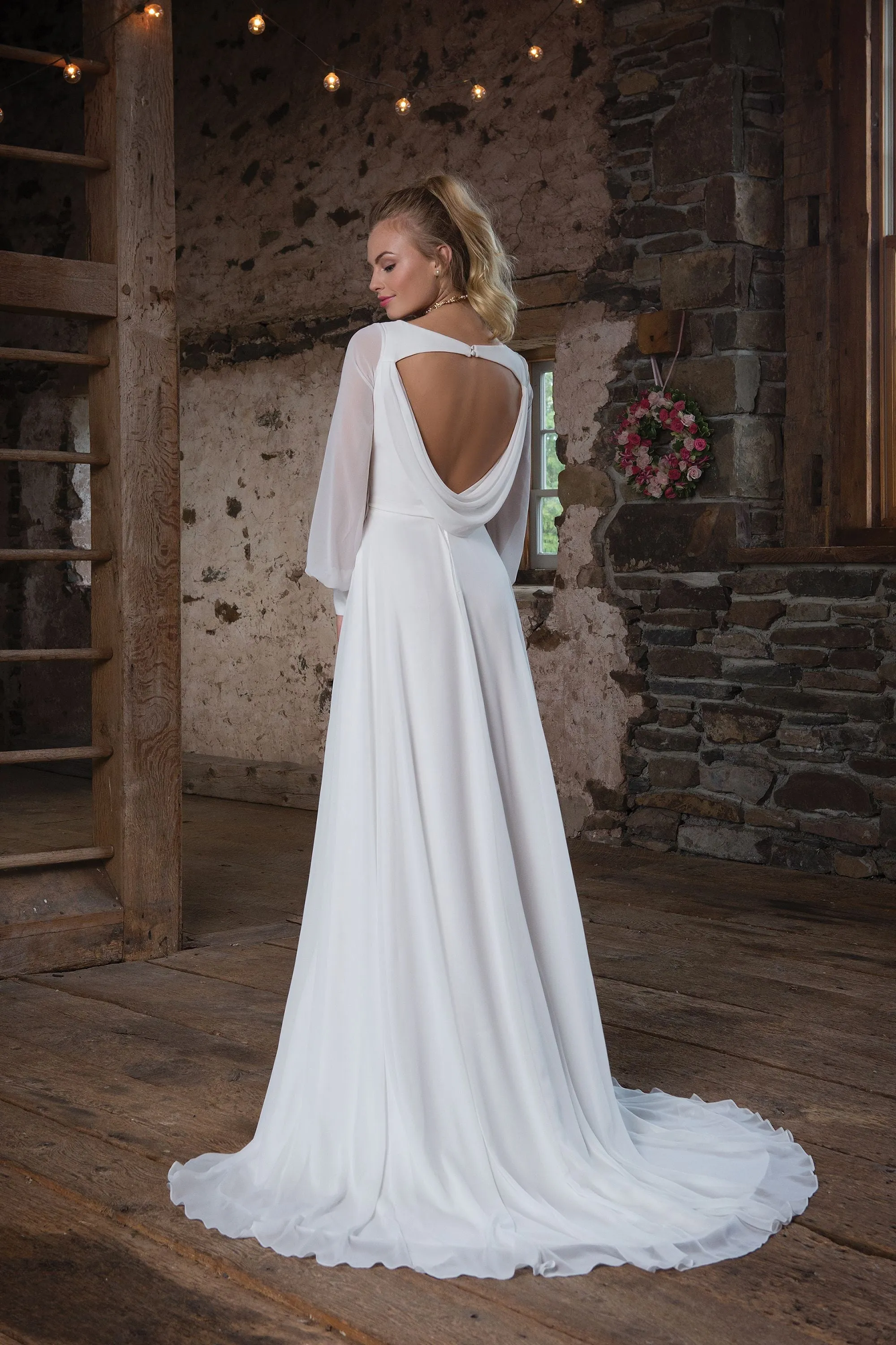 Final Few Justin Alexander Sweetheart - 1108 Sample Gown  Limited Stock!
