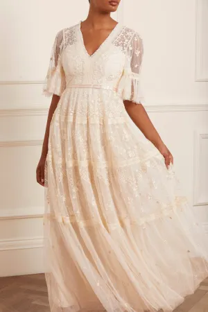 Final Few Lottie Lace Gown NEEDLE THREAD  Today Only!