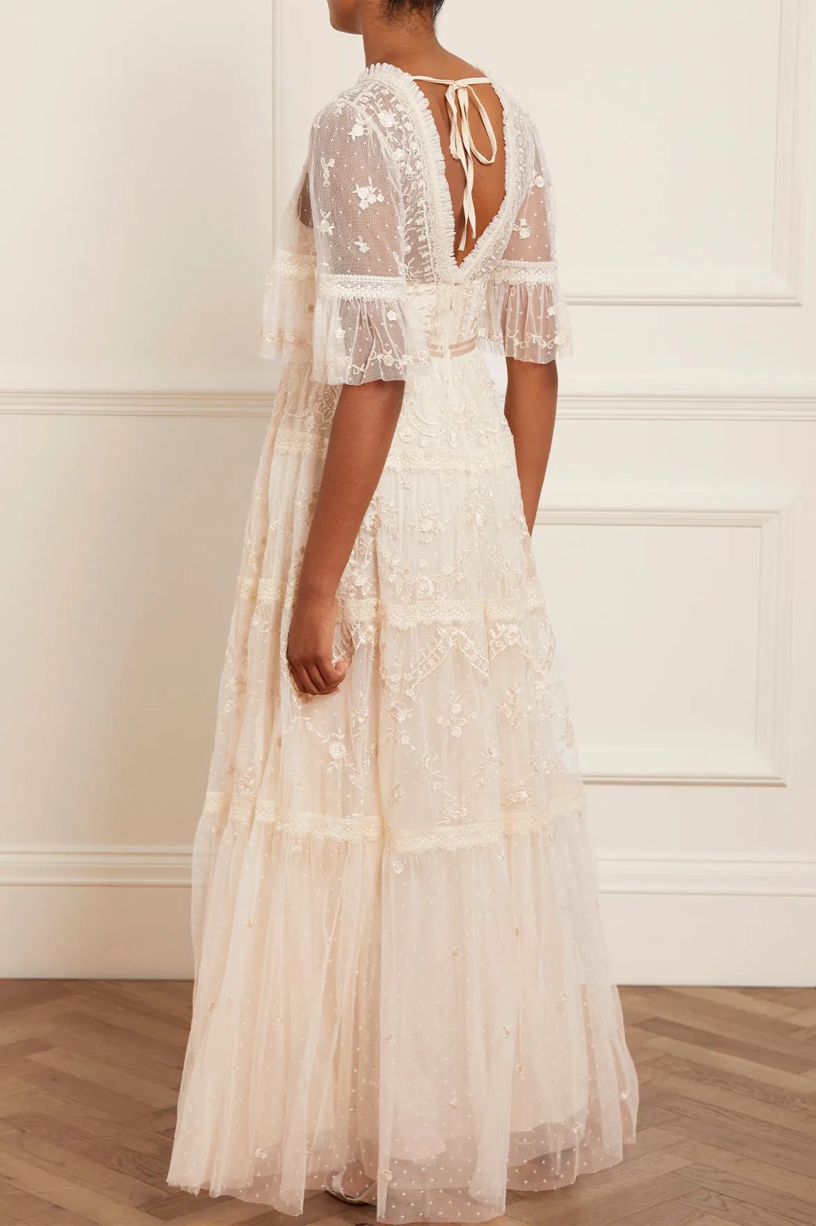 Final Few Lottie Lace Gown NEEDLE THREAD  Today Only!