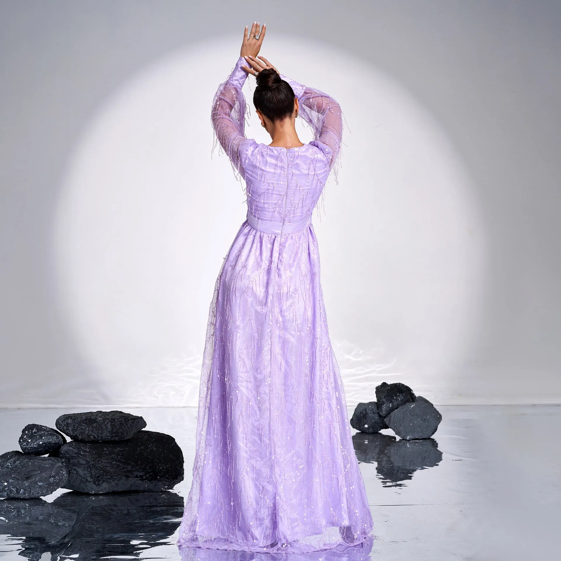 Flash Sale Elegant Formal Spaghetti Sequin Evening Dress  Going Fast!