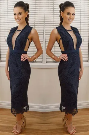 GALLERY VIEWS in Navy by Manning Cartell