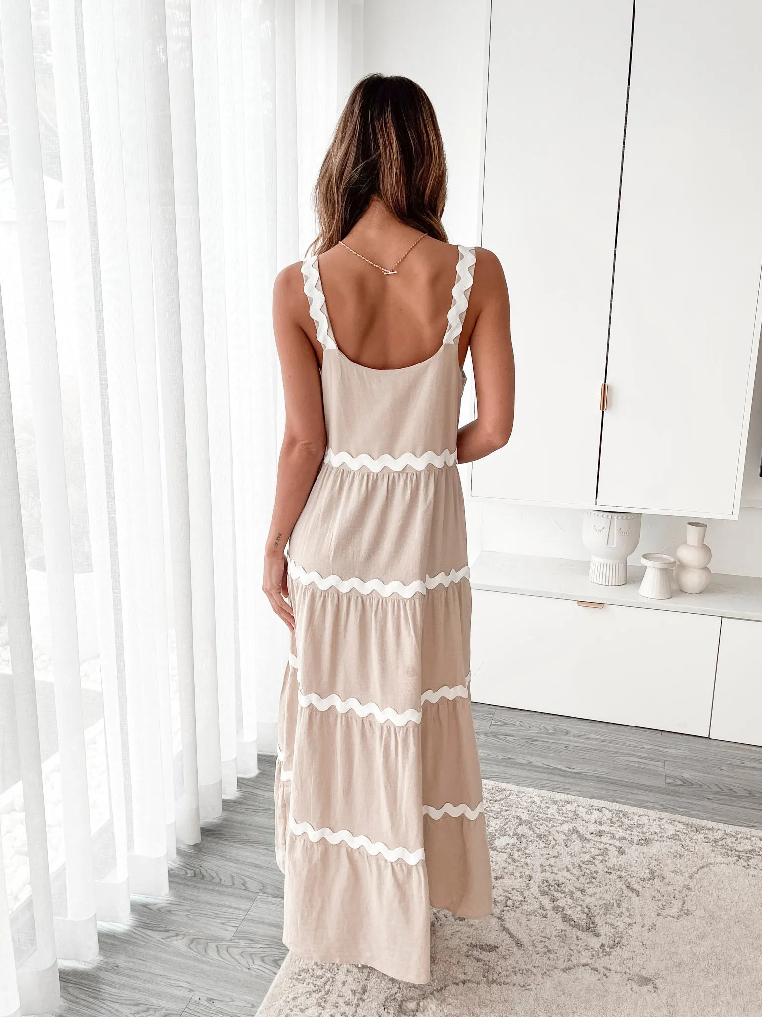 Geovana Dress - Oat