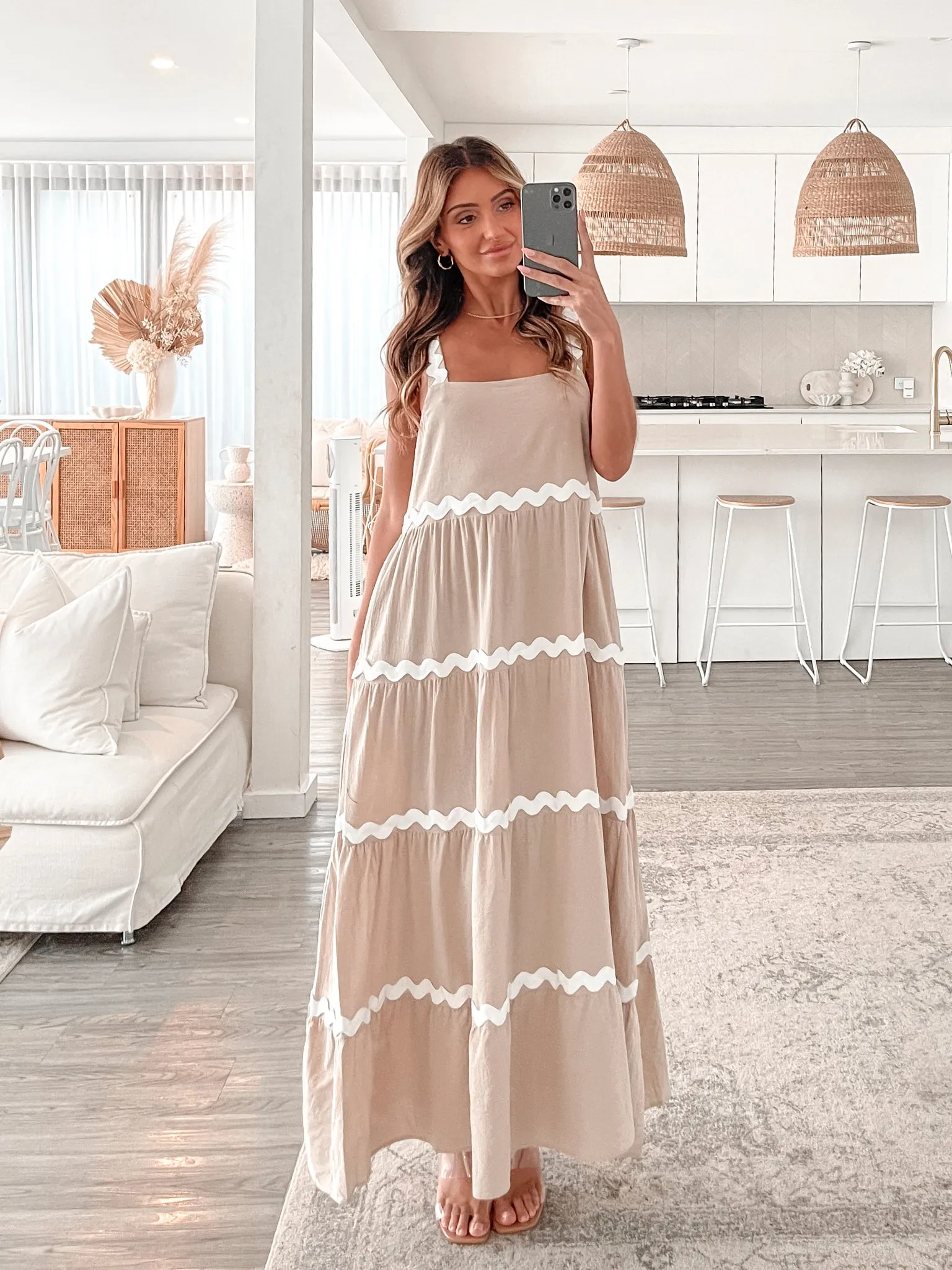Geovana Dress - Oat