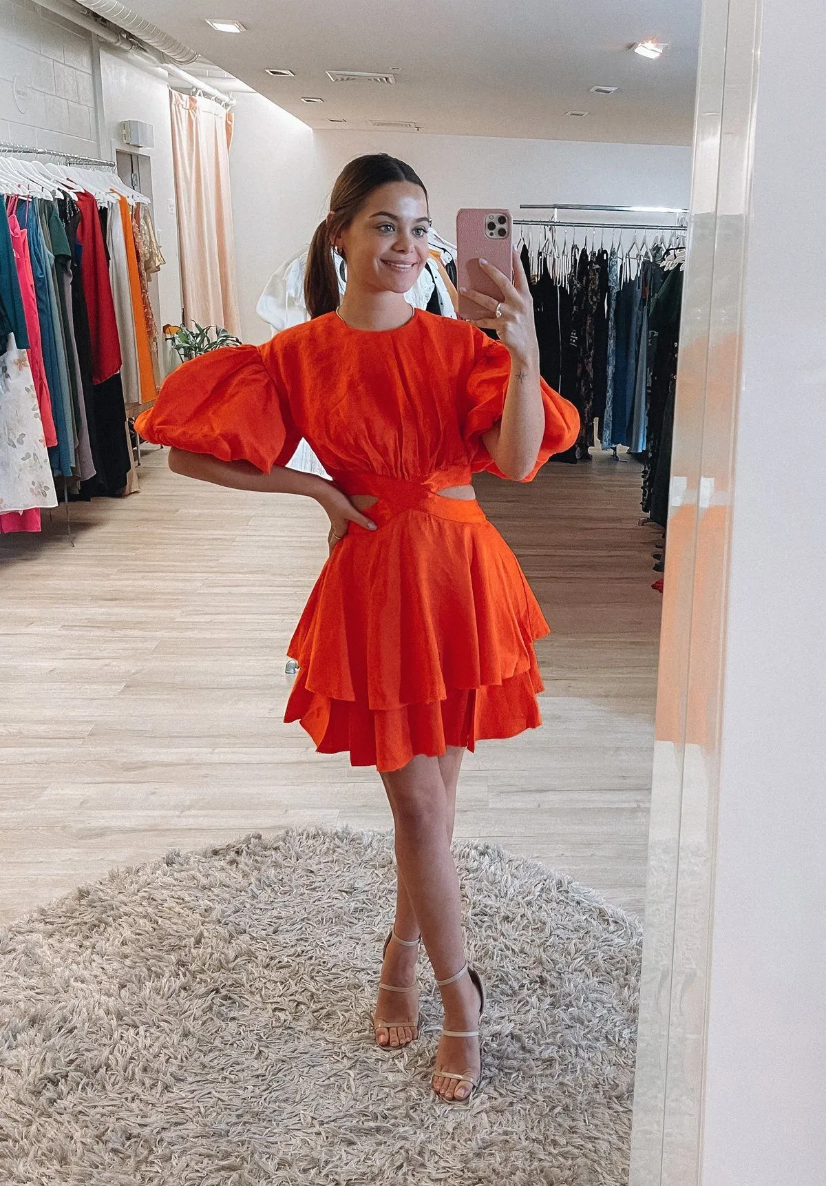 Gracious Cut Out Mini - Orange