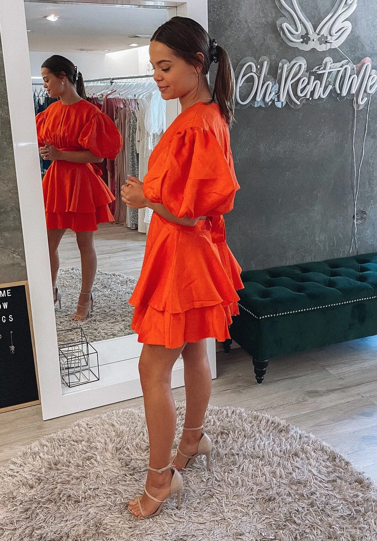 Gracious Cut Out Mini - Orange
