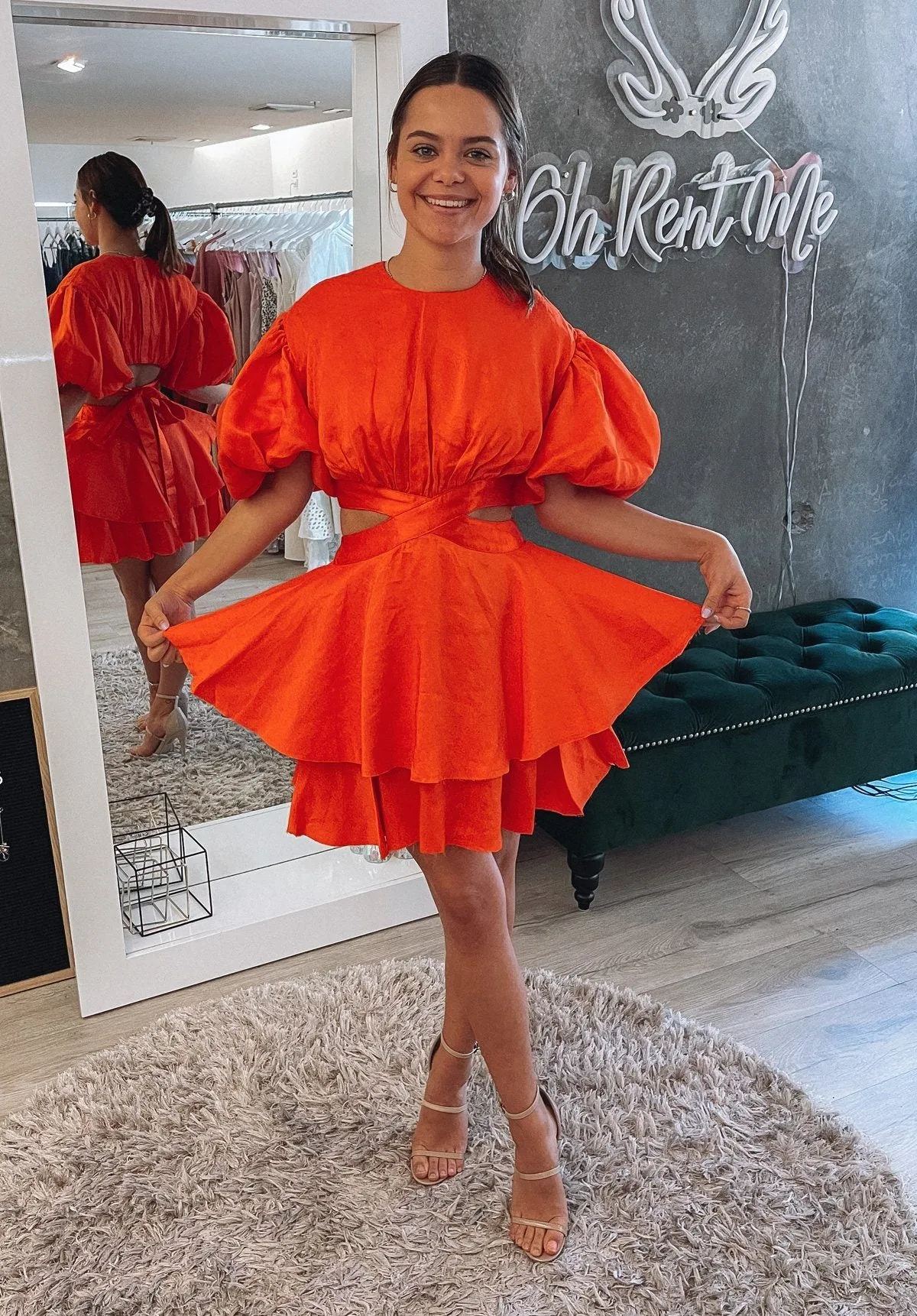 Gracious Cut Out Mini - Orange