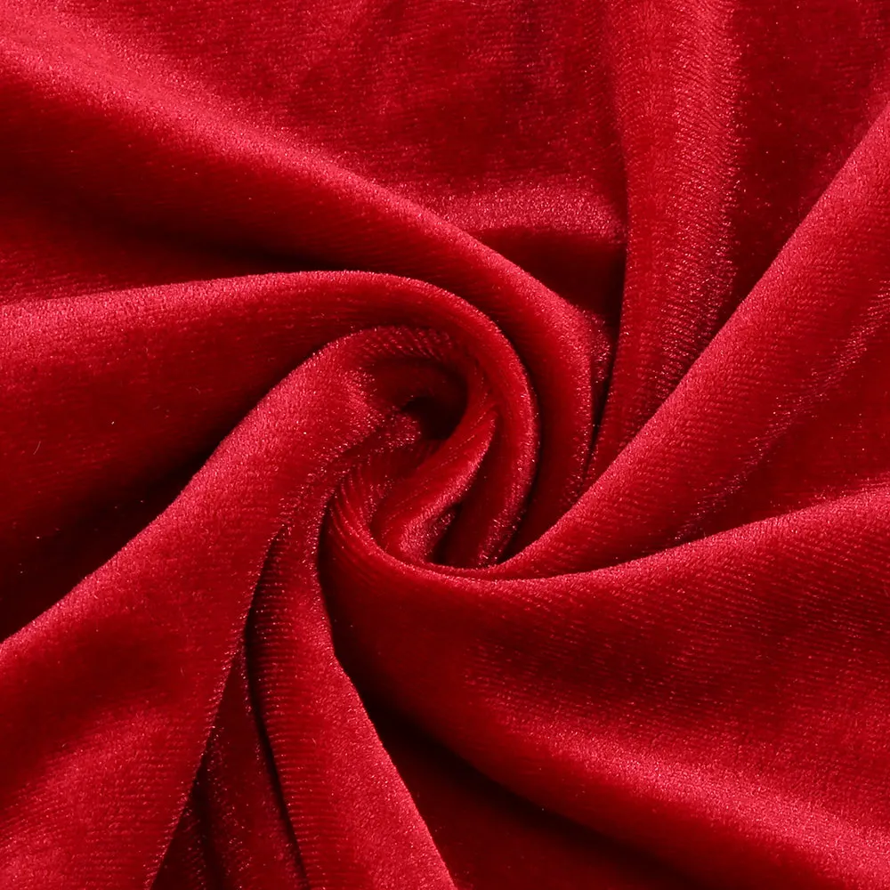 HILDA BOW-EMBELLISHED VELVET GOWN IN RED Gloria Lanvin
