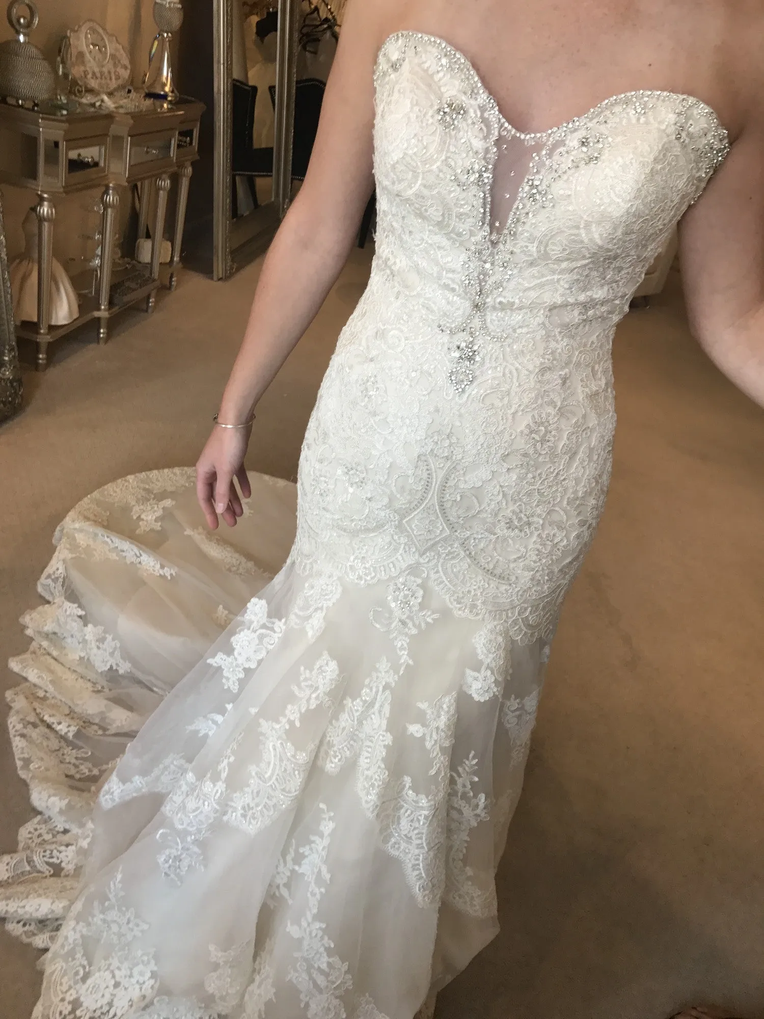Hot Deal Allure Bridals - 9376 Sample Gown  Going Fast!