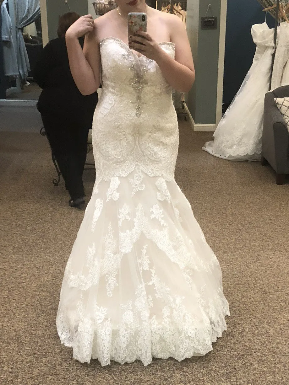 Hot Deal Allure Bridals - 9376 Sample Gown  Going Fast!