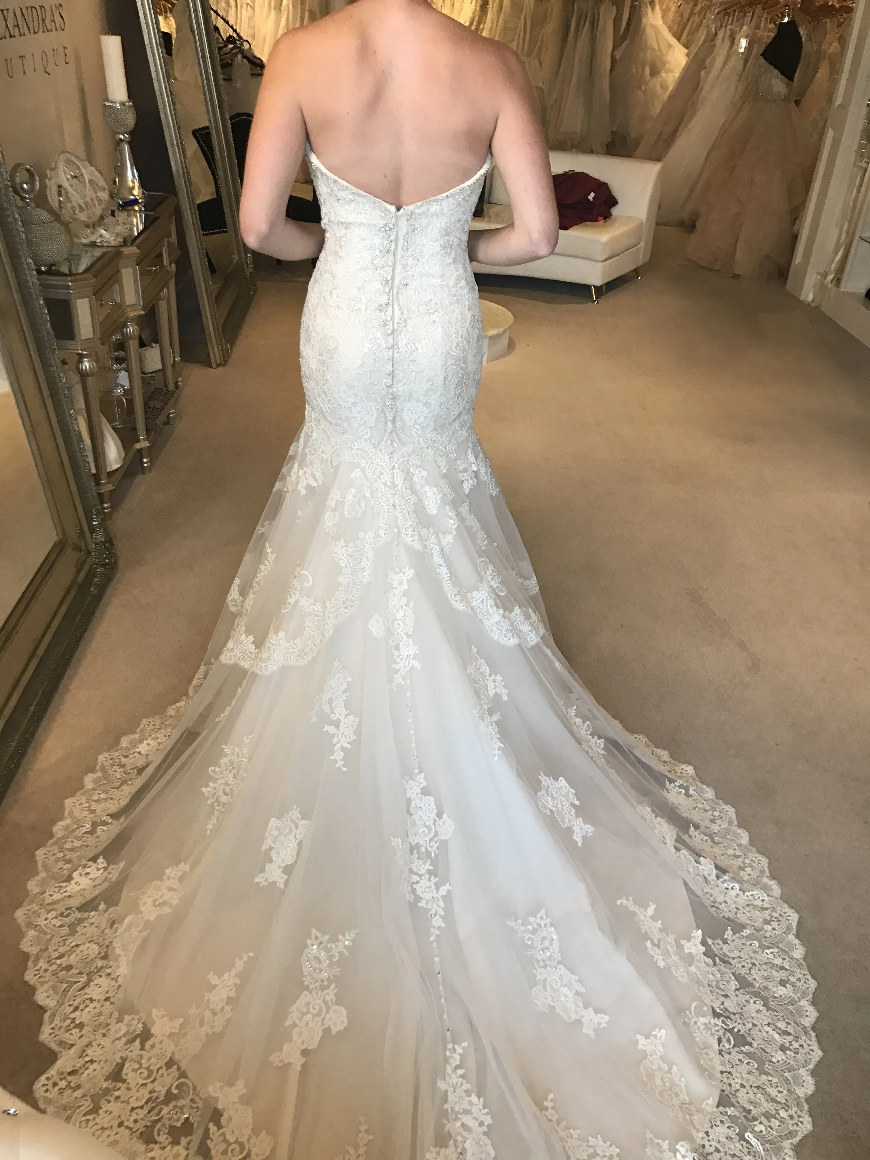 Hot Deal Allure Bridals - 9376 Sample Gown  Going Fast!