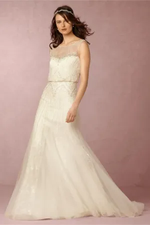 Hot Deal BHLDN Alma Novia Hester Gown  Ends Soon!