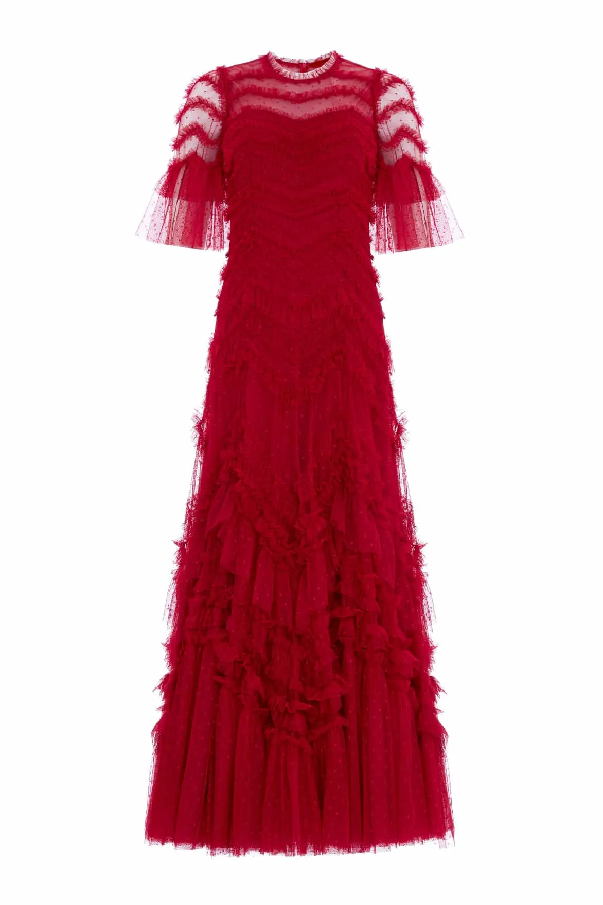 Hot Deal Elia Short Sleeve Gown NEEDLE THREAD  Limited Release!