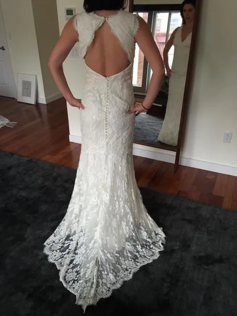Hot Deal Nicole Miller - NM9978 Wedding Gown  Limited Availability!
