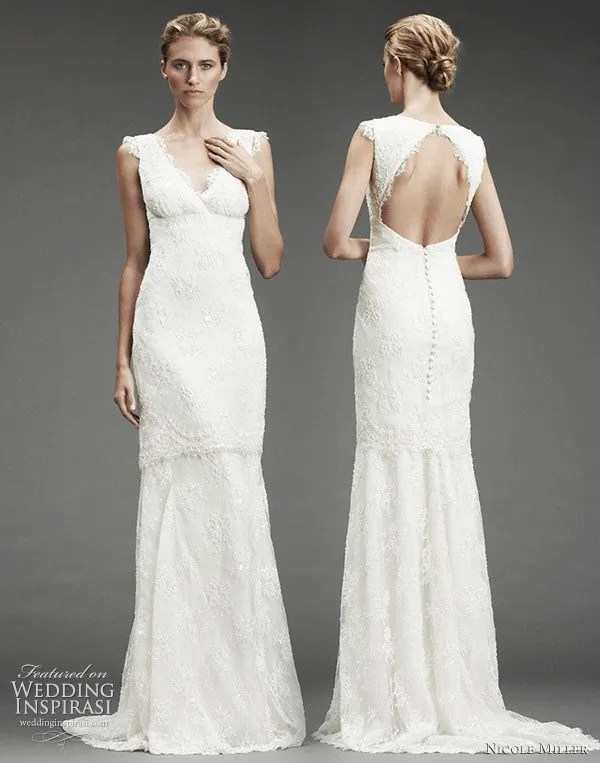 Hot Deal Nicole Miller - NM9978 Wedding Gown  Limited Availability!