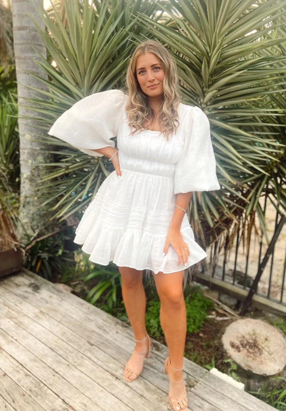 Impression Dress - White