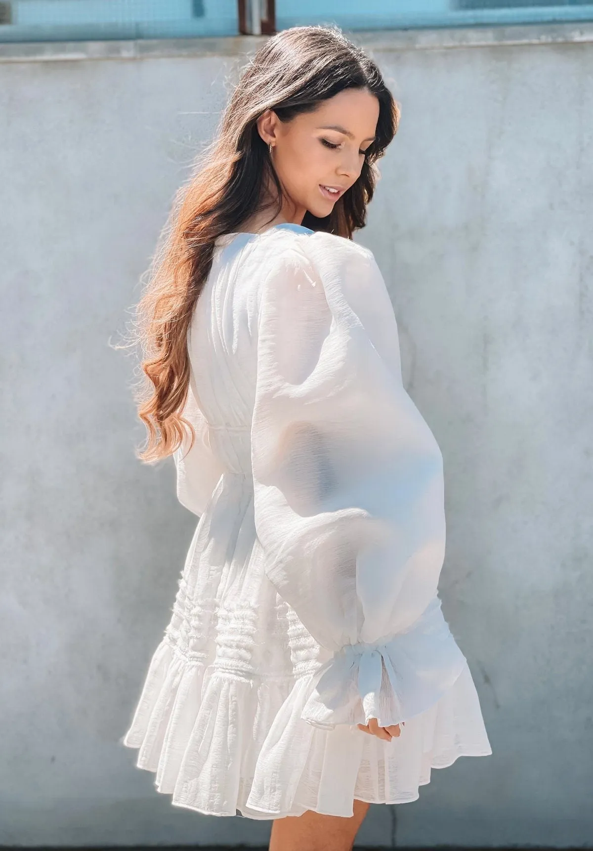 Impression Dress - White