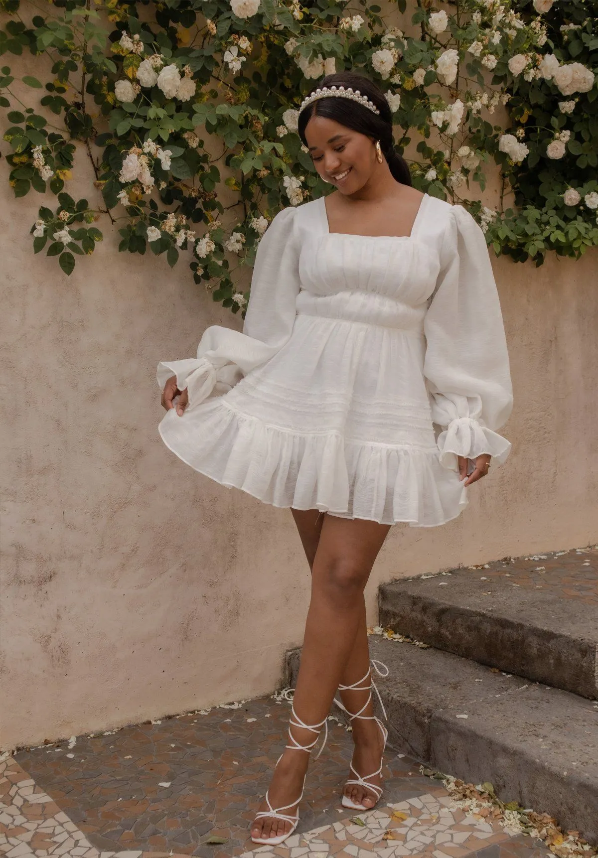 Impression Dress - White