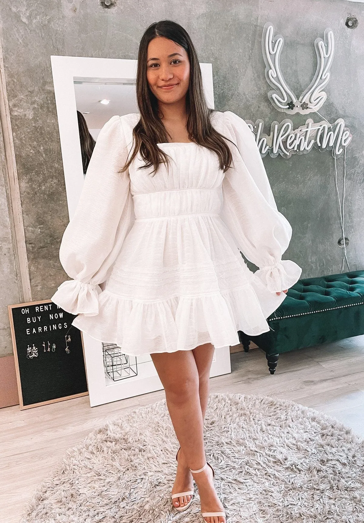 Impression Dress - White