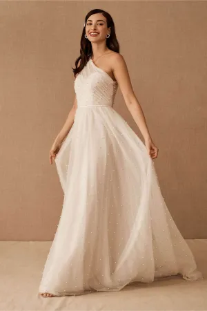Insta-Worthy Hayley Paige Pearl Gown  Almost Sold Out!
