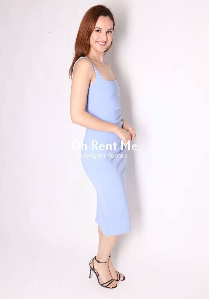 Karina Tuck Midi Dress - Cornflower