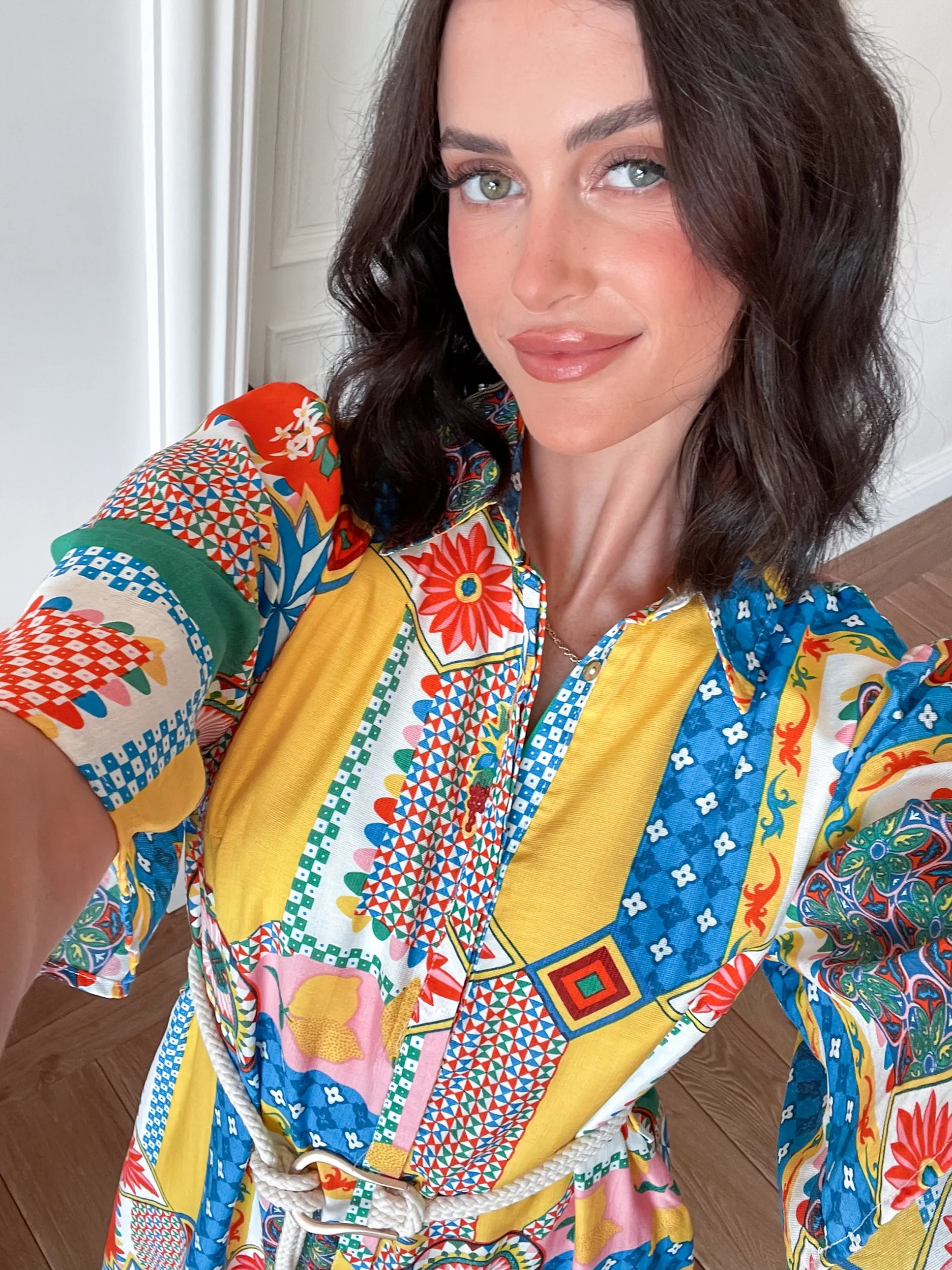 Lekialynn Dress - Multi Print